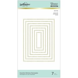 Spellbinders Essential Glimmer Rectangles Hot Foil Plates 