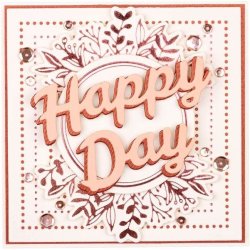 Spellbinders Essential Glimmer Squares Hot Foil Plates 