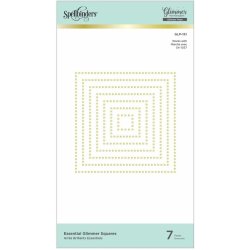 Spellbinders Essential Glimmer Squares Hot Foil Plates 