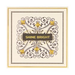Spellbinders Fanciful Corners Hot Foil Plate 