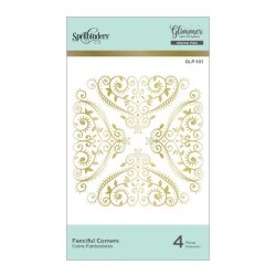 Spellbinders Fanciful Corners Hot Foil Plate 