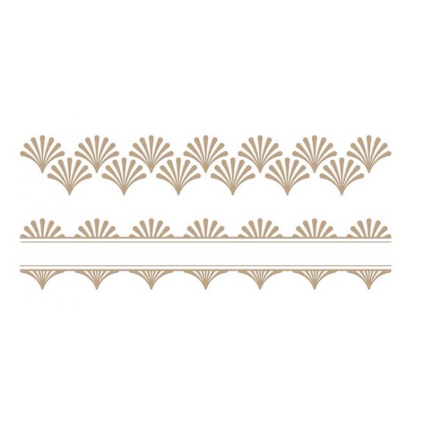 Spellbinders Fanfare Border Glimmer Hot Foil Plate 