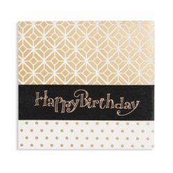 Spellbinders Faux Script Happy Birthday Hot Foil Plate 