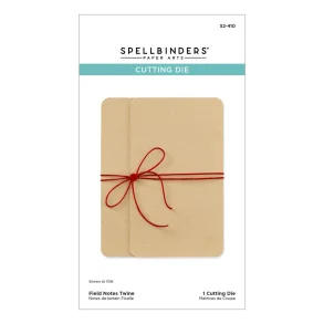 Spellbinders Field Notes Twine Etched Dies S2-410