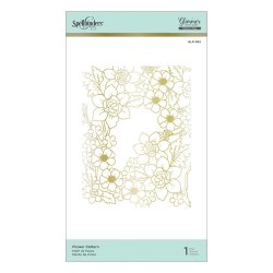 Spellbinders  Flower Pattern Foil Plate