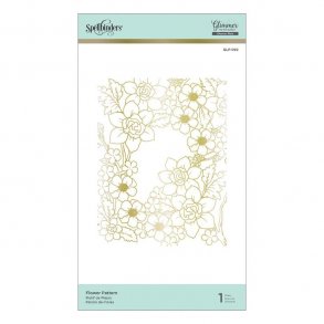 Spellbinders  Flower Pattern Foil Plate