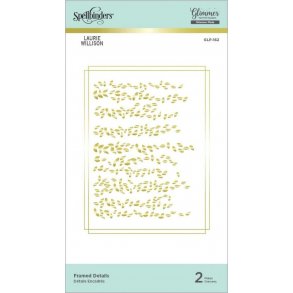 Spellbinders Framed Details Hot Foil Plates 