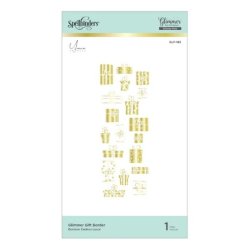Spellbinders Glimmer Gift Border Glimmer Hot Foil Plate 