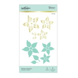 Spellbinders Glimmer Poinsettia Glimmer Hot Foil Plates &amp; Dies 