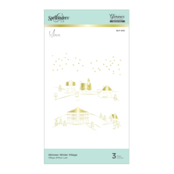 Spellbinders Glimmer Winter Village Glimmer Hot Foil Plates 