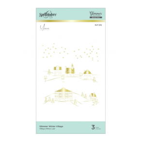 Spellbinders Glimmer Winter Village Glimmer Hot Foil Plates 