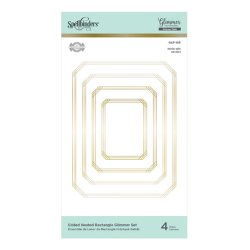 Spellbinders Guilded Nested Rectangle Glimmer Hot Foil Plate