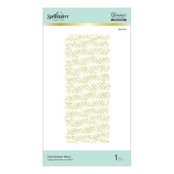Spellbinders Hand Drawn Wave Hot Foil Plate 