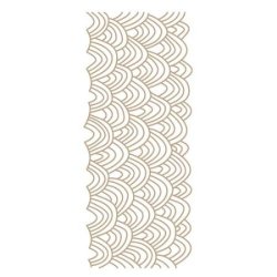 Spellbinders Hand Drawn Wave Hot Foil Plate 