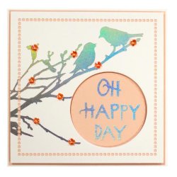 Spellbinders Oh Happy Day Hot Foil Plate 