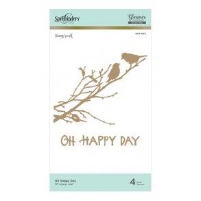 Spellbinders Oh Happy Day Hot Foil Plate 