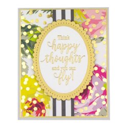 Spellbinders Scattered Dot Pattern Hot Foil Plate 
