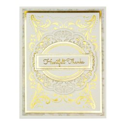 Spellbinders The Contessas Seal Panel Hot Foil Plate