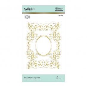 Spellbinders The Contessas Seal Panel Hot Foil Plate