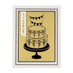 Spellbinders Tiered Cake Hot Foil Plate 