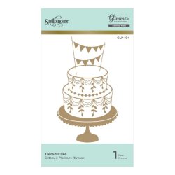 Spellbinders Tiered Cake Hot Foil Plate 