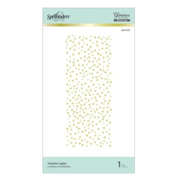 Spellbinders Twinkle Lights Hot Foil Plate 