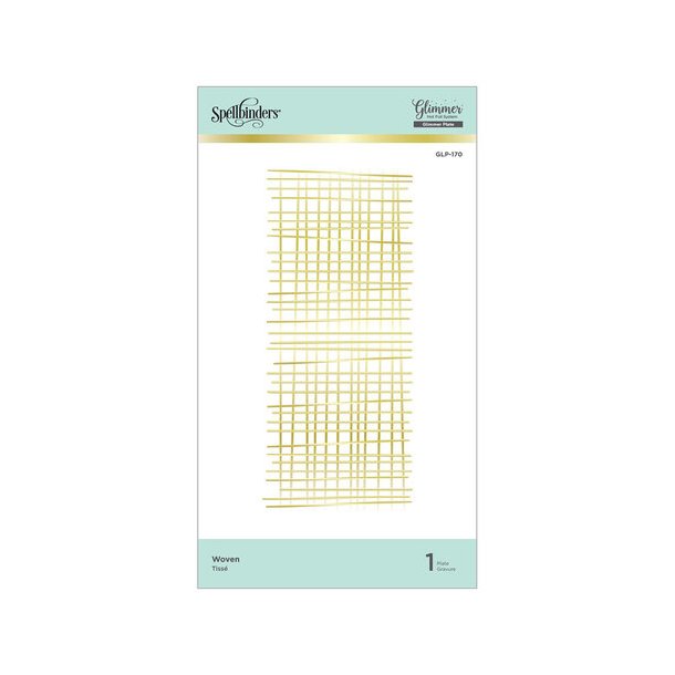 Spellbinders Woven Hot Foil Plate 