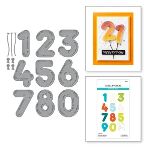 Spellbinders dies Birthday Ballons S5-614