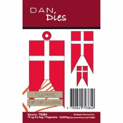 Dan Dies Til og fra flag / Flagranke - 79384