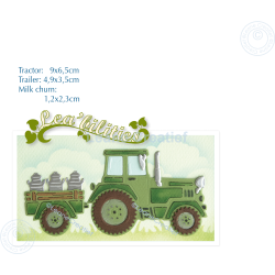 Leane Creatief  Lea�Bilitie Tractor Cut And Emboss Dies 45.8368