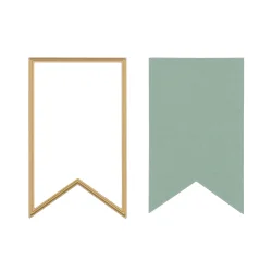 Vaessen Creative Dies - Essentials Cutting &amp; Embossing Banner 8pcs 3624-303