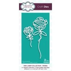 Creative Expressions - One-liner Collection Roses Craft Die - CEDSE005