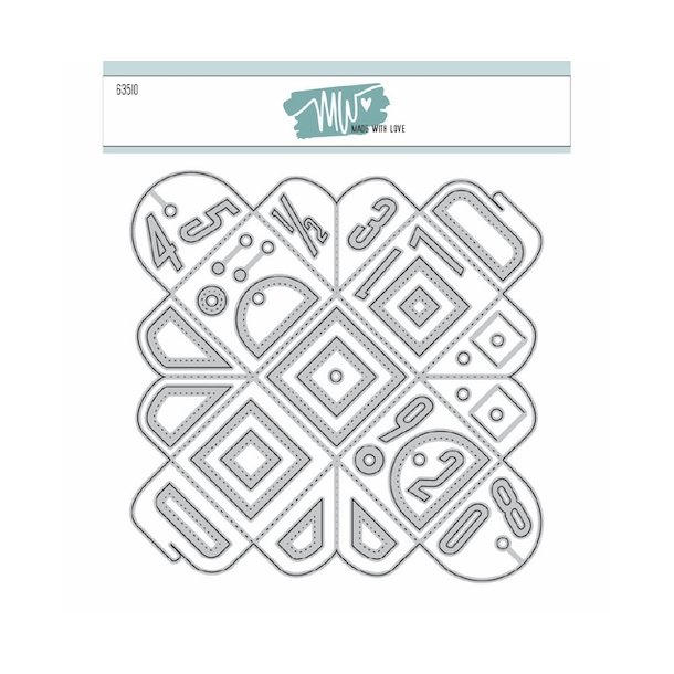 MW Made With Love Dies No Glue Box - 63510