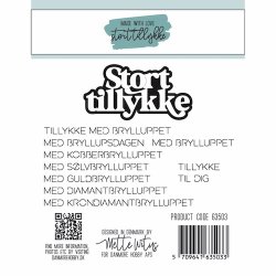 MW Made With Stort Tillykke - 63503