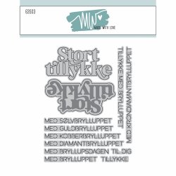 MW Made With Stort Tillykke - 63503