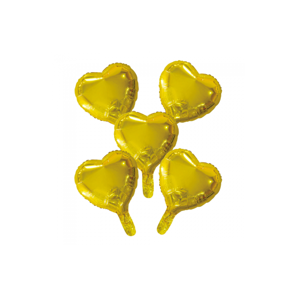 Balloner Folie Hjerter Guld