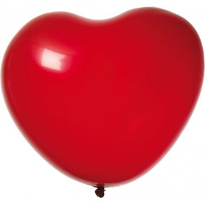 Balloner Hjerte Rd