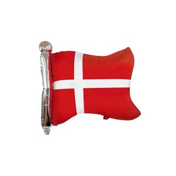 Balloner Folie Dannebrog flag 54 x 47.5 cm