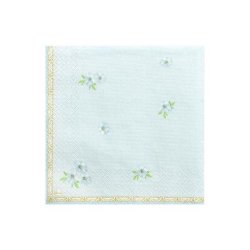 Barnedb/BabyShower - Servietter Bl  20stk - 33x33cm - 3lags - 2020397