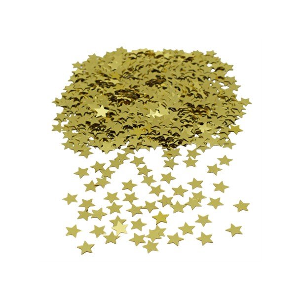 BordKonfetti Stjerner Guld