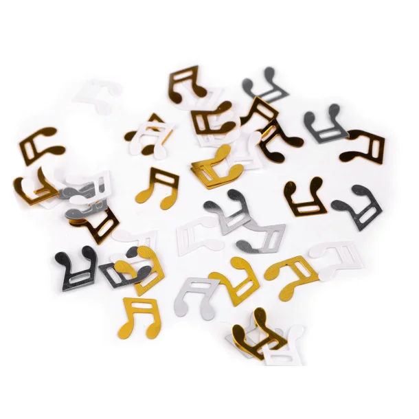 Konfetti Noder Guld / Slv / Hvid - 14g