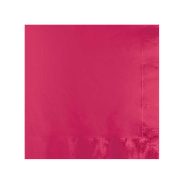 Servietter Frokostservietter Magenta 33x33cm