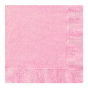  Servietter Frokostservietter Lysrd 33x33cm