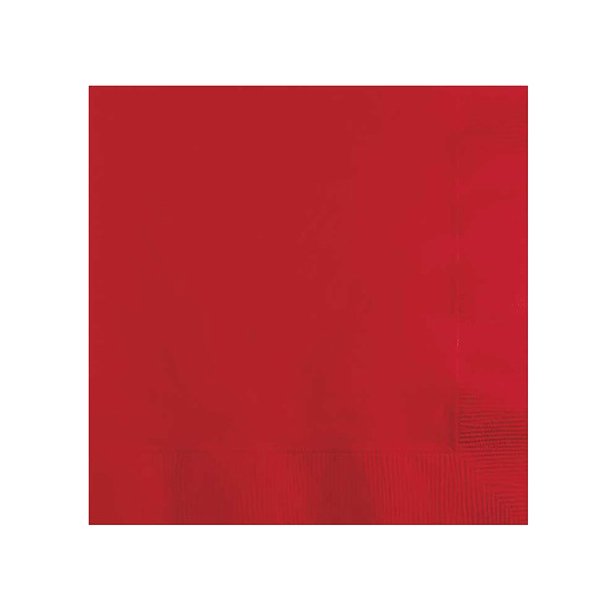 Servietter Frokostservietter Rd 33x33cm