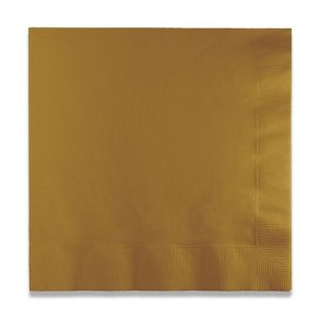 Servietter Frokostservietter Guld 33x33cm