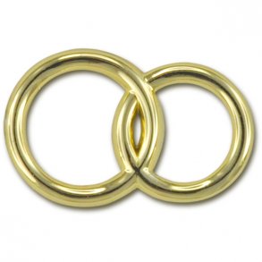 Dekorationsartikler Dobbelt Ringe Guld
