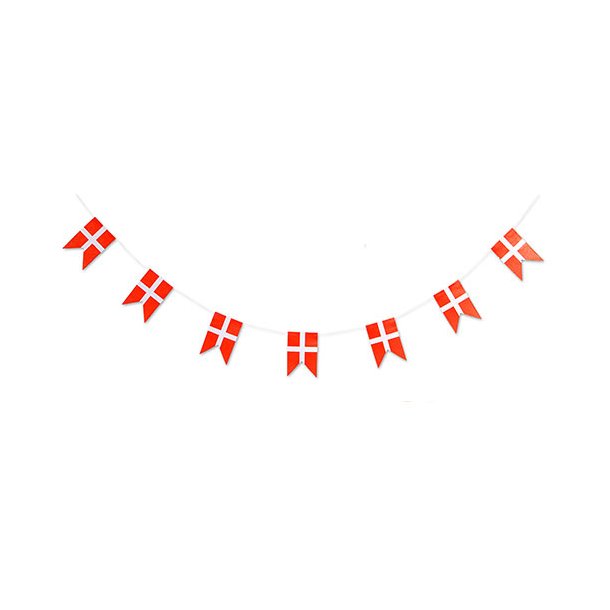 Guirlande Dannebrog Flag Danmark Tr