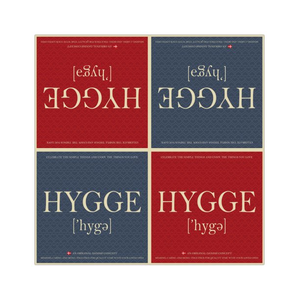 Servietter Hygge Dobbeltsiddet