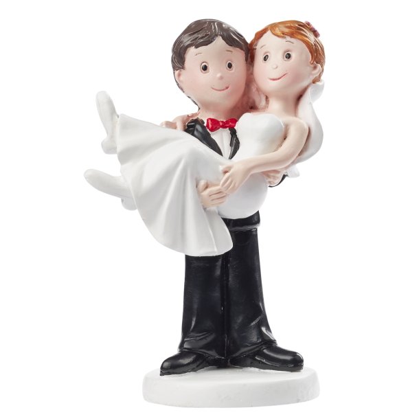 Brudepar Dekorations Figur 9.5 cm