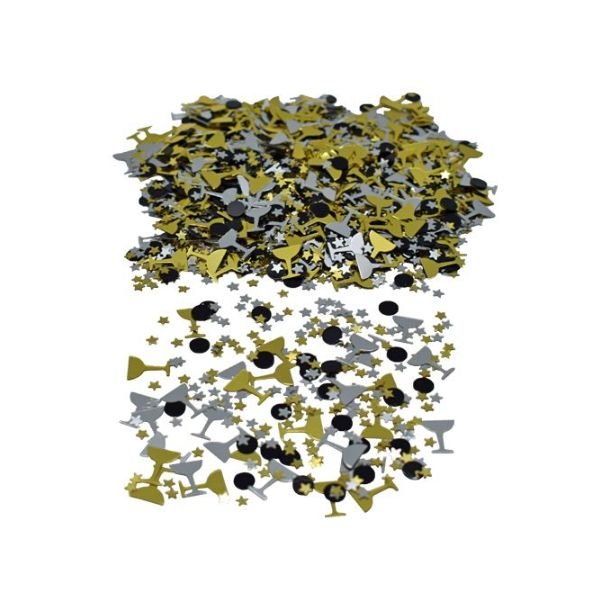 Konfetti Glas &amp; Stjerner